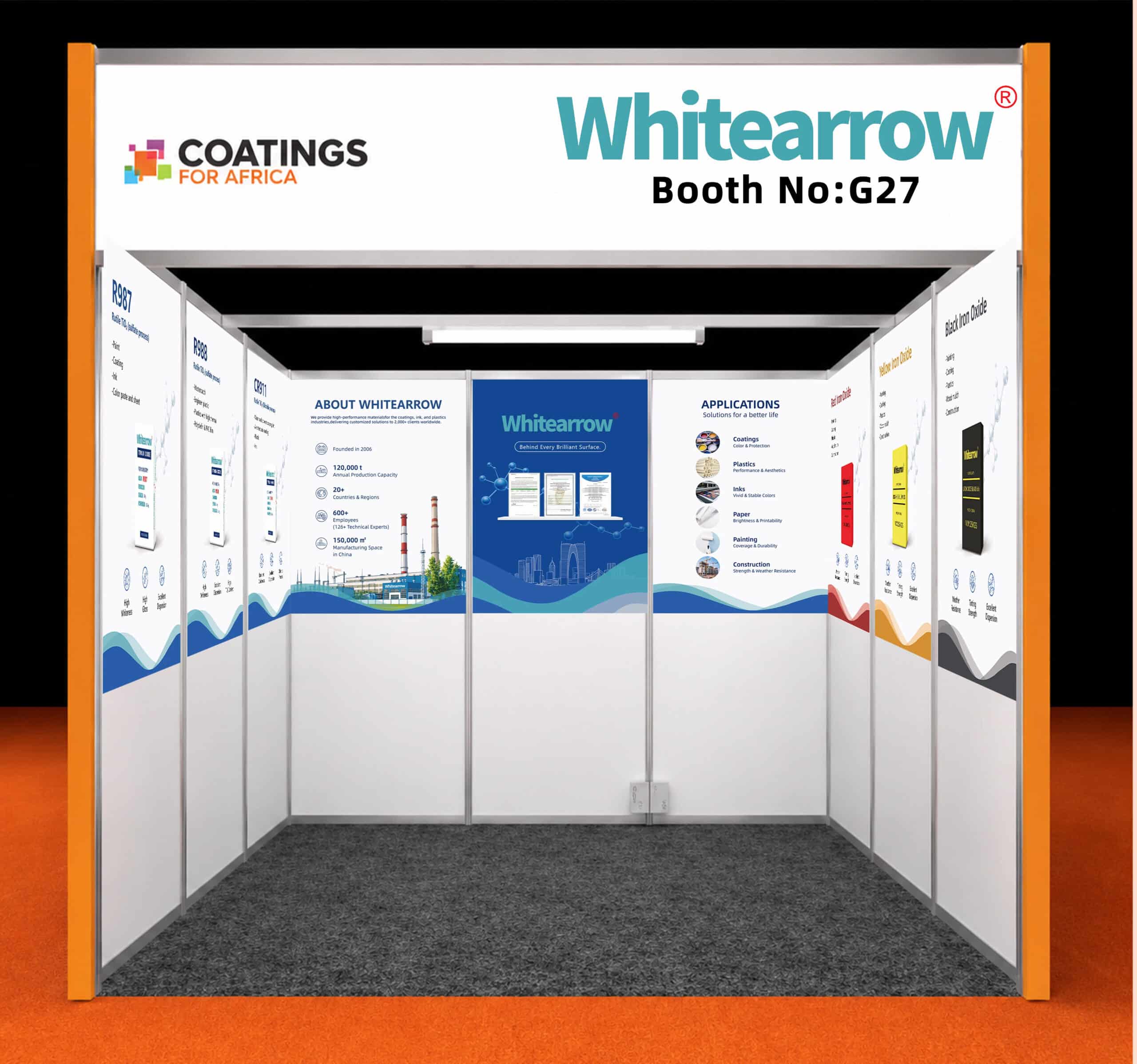 Whitearrow® Exhibits At 2026Coatings For Africa